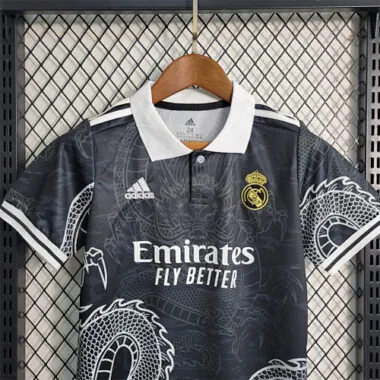 23-24 Real Madrid Special Edition Black kids kit