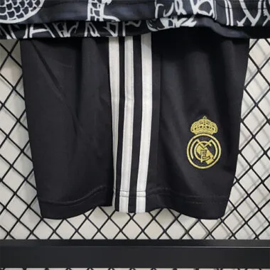23-24 Real Madrid Special Edition Black kids kit