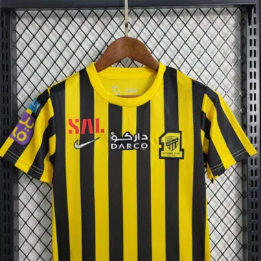 23-24 kids Ittihad home Size 16-28