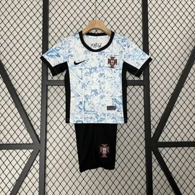 2024 Portugal Away Kids Kits Children Sets Best Jerseys Yupoo