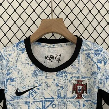 2024 Portugal Away Kids Kits Children Sets Best Jerseys