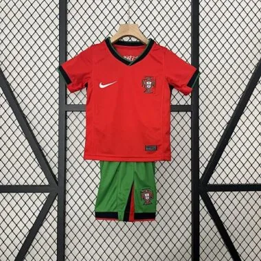 2024 Portugal Home Kids Kit Children Sets Best Jerseys Yupoo