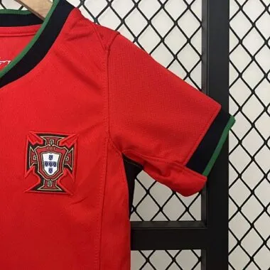 2024 Portugal Home Kids Kit Children Sets Best Jerseys