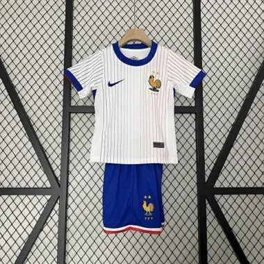 2024 France Away Kid Kits Children Sets Best Jerseys Yupoo