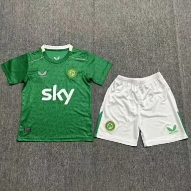 2024 Ireland Home Kid Kits Youth Apparels Soccer Jerseys Yupoo