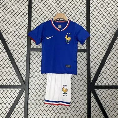 2024 France Home Kid Kits Children Sets Best Jerseys Yupoo