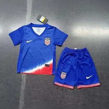 2024 USA Away Kid Kits Children Sets Football AAAAJersey Yupoo