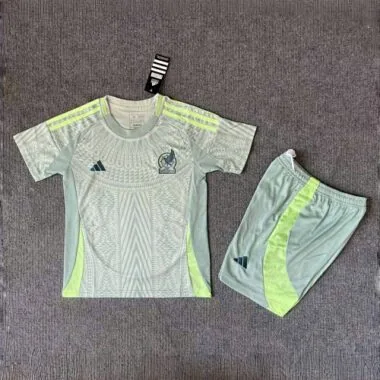 2024 Mexico Away Kid Kits Youth Apparels AAAAJersey Wholesale Yupoo