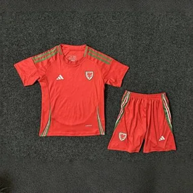 2024 Wales Home Kid Kits Children Sets Football AAAAJersey Yupoo