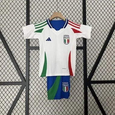 2024 Italy Away Kid Kits Children Sets Jersey Supplier Yupoo