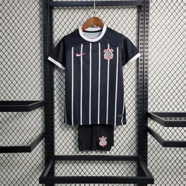 23-24 Corinthians away kids kit