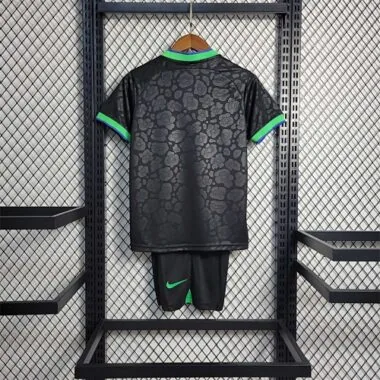 2223 Brazil Leopard Black Kids