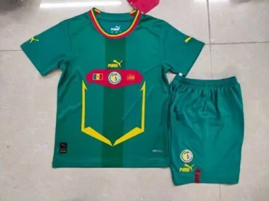 2022 Senegal away kids kit