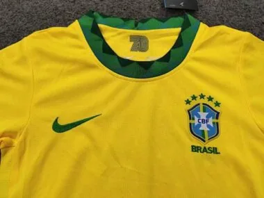 2020 Brazil home yellow kids
