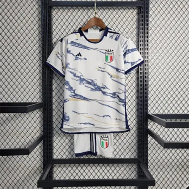 2023 Italy away kids kit
