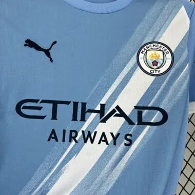 25-26 Manchester City Home Kit Soccer T-Shirt