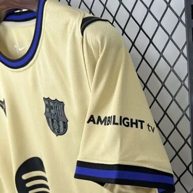 25-26 Barcelona Away Kit Soccer AAAAJersey Yupoo