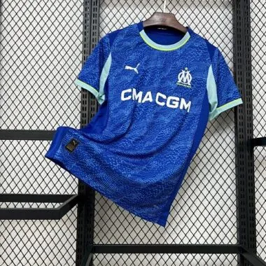 25-26 Marseille Second Away Kit Soccer T-Shirt AAAAJersey Supply Yupoo