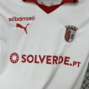 25-26 Braga Away Kit Soccer T-Shirt