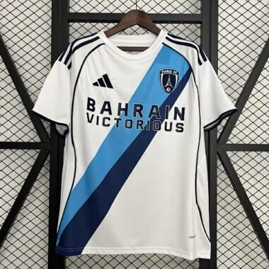 25-26 Paris FC Away Kit Soccer T-Shirt AAAAJersey Supply Yupoo