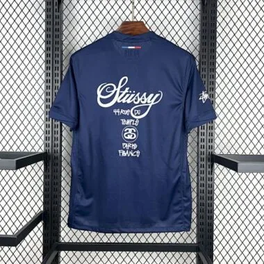 24-25 PSG x Stussy Home Kit Football T-Shirt Soccer