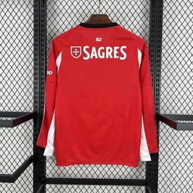 25-26 Benfica Home Long Sleeve Kit Soccer