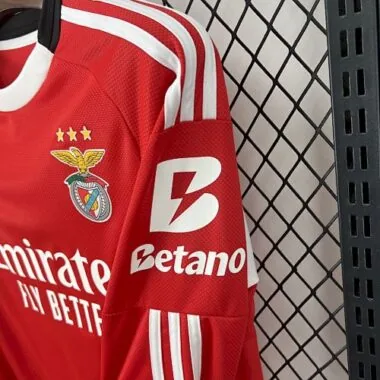 25-26 Benfica Home Long Sleeve Kit Soccer