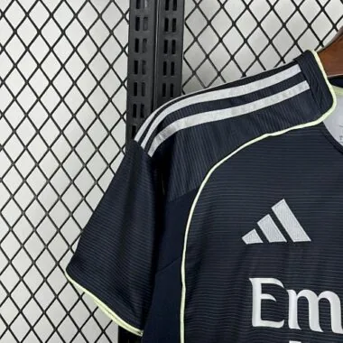 25-26 Real Madrid Away Kit Soccer