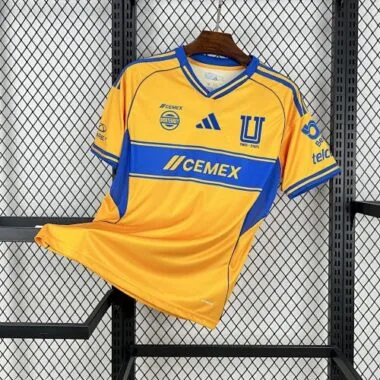 25-26 Tigres Home Kit Soccer AAAAJersey Yupoo