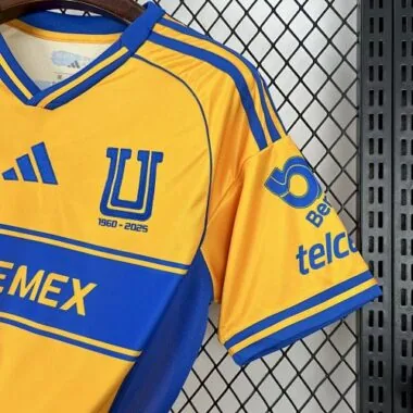 25-26 Tigres Home Kit Soccer