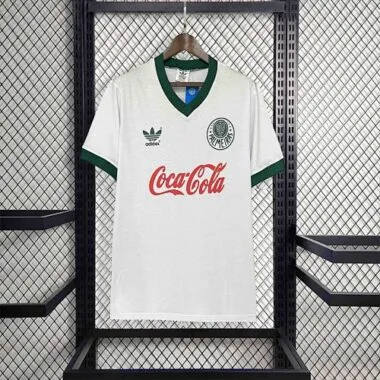89-90 Palmeiras Away Retro Soccer AAAAJersey