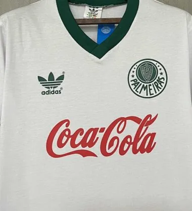 89-90 Palmeiras Away Retro Soccer
