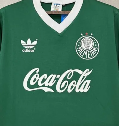 90-91 Palmeiras Home Retro Soccer