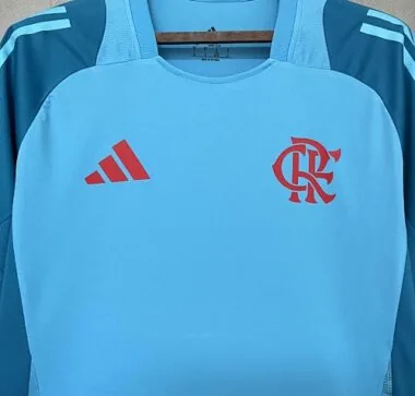 25-26 Flamengo Blue Training Kit Soccer