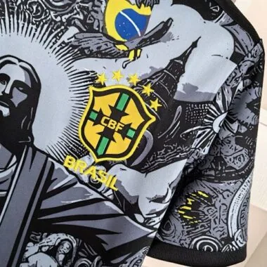 2024 Brazil Christ the Redeemer Kit Special Edition Soccer Uniform S-4XL