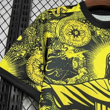 24-25 Brazil Jesus the Redeemer Yellow Special Edition Kit S-4XL