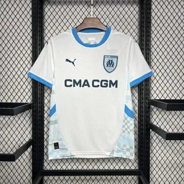 24-25 Marseille Home Kit Football Shirt Sport AAAAJersey S-4XL Yupoo