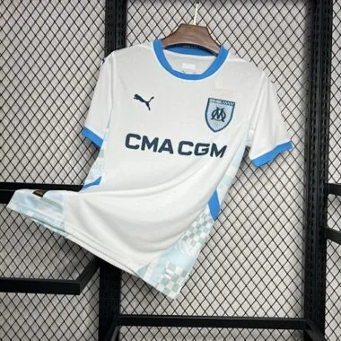 24-25 Marseille Home Kit Football Shirt Sport S-4XL