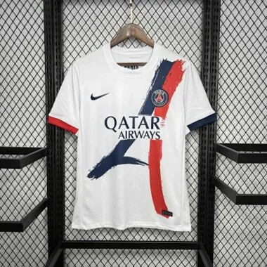 23-24 PSG Away Kit White Cheap Jerseys S-4XL Yupoo