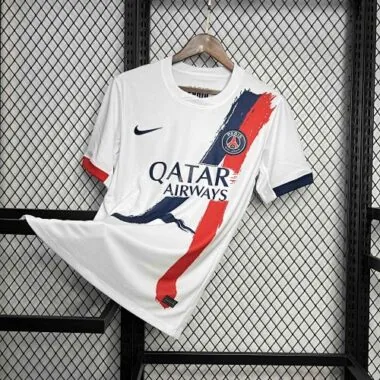 23-24 PSG Away Kit White Cheap Jerseys S-4XL Yupoo