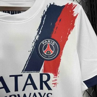 23-24 PSG Away Kit White Cheap Jerseys S-4XL Yupoo