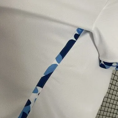 24-25 Cruzeiro Away Kit with All Sponsors Best