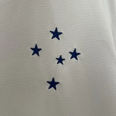 24-25 Cruzeiro Away Kit with All Sponsors Best