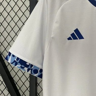 24-25 Cruzeiro Away Kit with All Sponsors Best