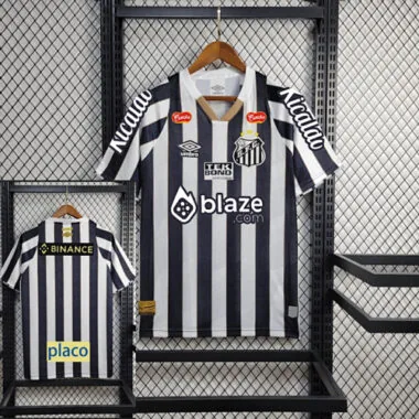24-25 Santos Away Kit Football S-4XL