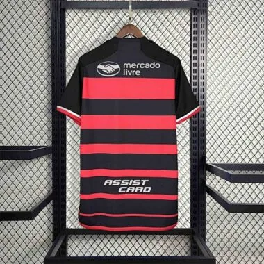24-25 Flamengo Home Shirt With All Sponsor Best Jerseys S-4XL