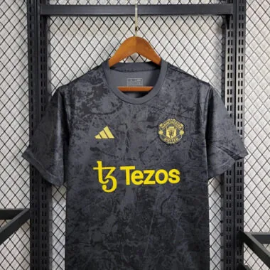 23-24 Manchester United Stone Roses Pre-Match Size:S-4XL Jersey