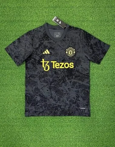 23-24 Manchester United Stone Roses Pre-Match Size:S-4XL Jersey