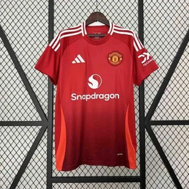 24-25 Manchester United Home Kit Soccer Uniform AAAAJersey Dropshiping S-4XL Yupoo