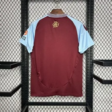 24-25 Aston Villa Home Kit Soccer Uniforms Soccer S-4XL